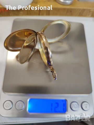 Златен часовник, снимка 5 - Антикварни и старинни предмети - 53720020