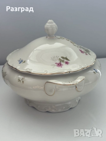 Съд за сервиране / терин / супник, снимка 8 - Прибори за хранене, готвене и сервиране - 51615643