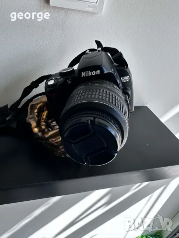 Фотоапарат Nikon D60, снимка 5 - Фотоапарати - 56166616