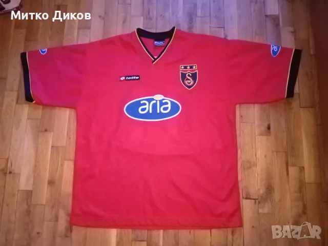 Тениска на Галата Сарай домакини 2001-2002 Лото №11Hasan Sas размер Л