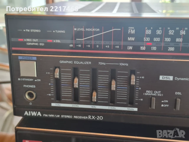 AIWA RX-20 AIWA FX-W20, снимка 2 - Аудиосистеми - 51228070