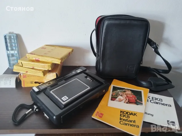 Ретро камера Kodak EK8 камера за моментални снимки. 1978г. , снимка 5 - Фотоапарати - 55842606