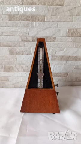 Метроном - System Maelzel - Made in GDR - 1960"г., снимка 2 - Антикварни и старинни предмети - 50625233