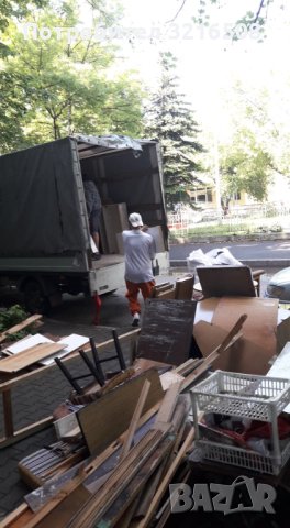 Извозване на стари мебели, битови боклуци в София и област., снимка 1 - Хамалски услуги - 41826292