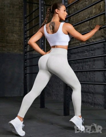 Дамски спортни лифтинг безшевни клинове , снимка 10 - Спортни екипи - 44445704