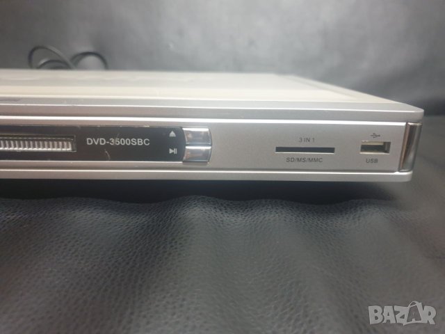 Двд / DVD Crown DVD-3500SBC В много добро състояние. Работи без проблем. Няма дистанционно. , снимка 5 - Плейъри, домашно кино, прожектори - 41847831