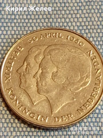Две монети 50 птас 1957г. Испания - 1 гулден 1980г. Недерландия За КОЛЕКЦИЯ 31633, снимка 7 - Нумизматика и бонистика - 48659876