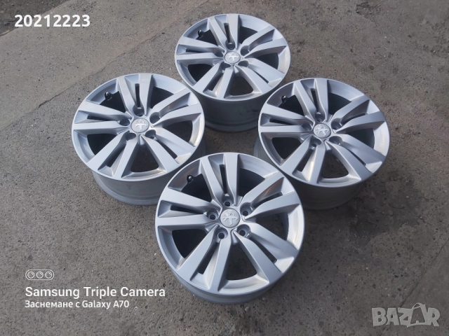 4 броя алуминиеви джанти за Peugeot 308 16, снимка 5 - Гуми и джанти - 51582016