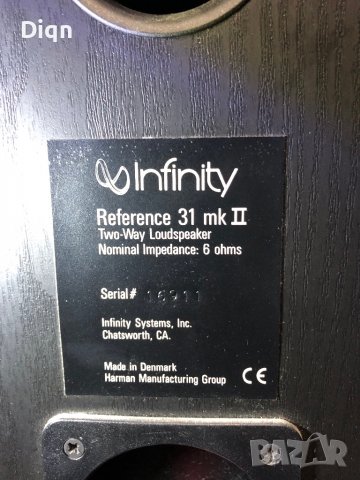 Infinity Reference 31mk2, снимка 6 - Тонколони - 39897429