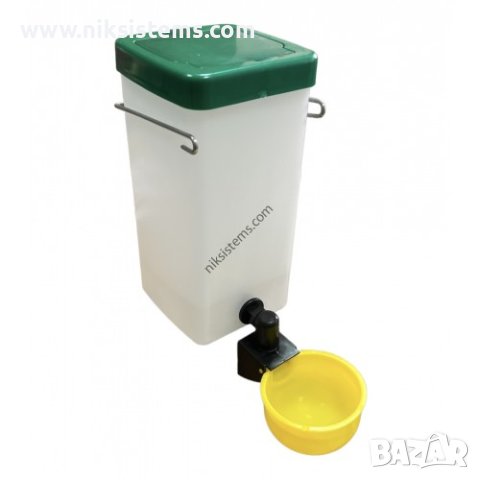 Автоматична Поилка за Птици - комплект поилка и съд - 1 литър, жълта - Арт. №: 320080 , снимка 6 - За птици - 41061000
