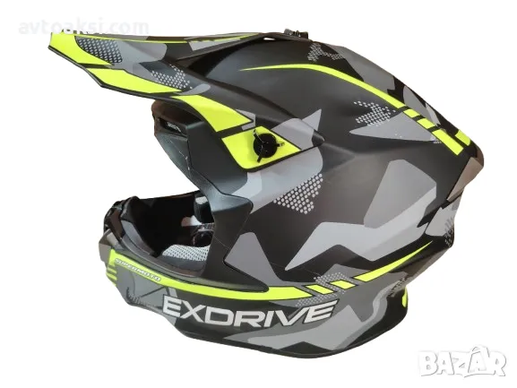 Каска EXDRIVE Мотор Крос/АТВ/Бъги/Вело-72012, снимка 6 - Аксесоари и консумативи - 48366962
