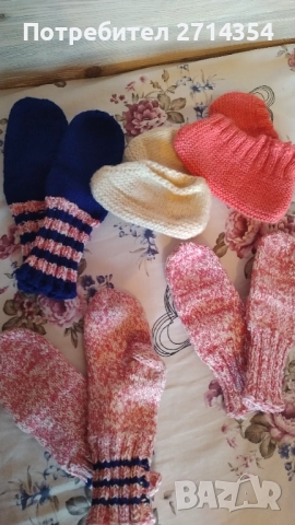 Ръчно плетени чорапи и терлици 