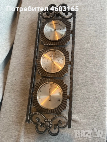 Барометър термометър влагомер