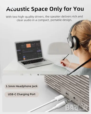 Преносима колонка Звукова машина EZVALO Lite SM2L-B,бебешка колонка,медитация , снимка 9 - Други - 48910876