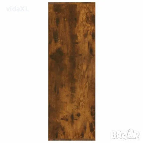 vidaXL Етажерка за обувки, опушен дъб, 54x34x100,5 см, инженерно дърво, снимка 5 - Етажерки - 56147922