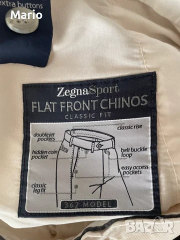 Zegna chinos мъжки панталон 54/38, снимка 13 - Панталони - 50946263