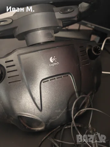 Волан с педали Logitech Driving force Gt 900 градуса , снимка 8 - Джойстици и геймпадове - 55840882