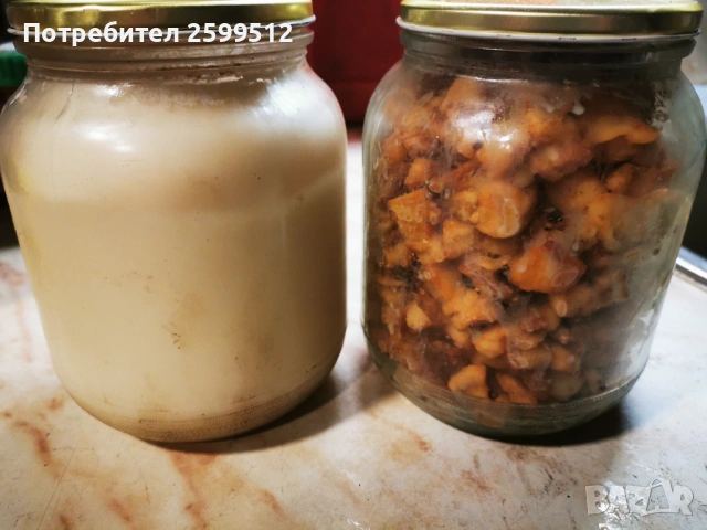 домашна свинска мас и джумерки