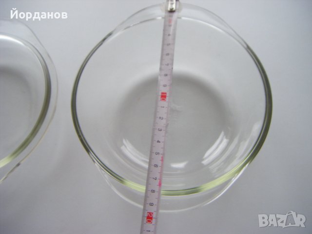 Касерола от йенско стъкло, снимка 3 - Съдове за готвене - 40935269