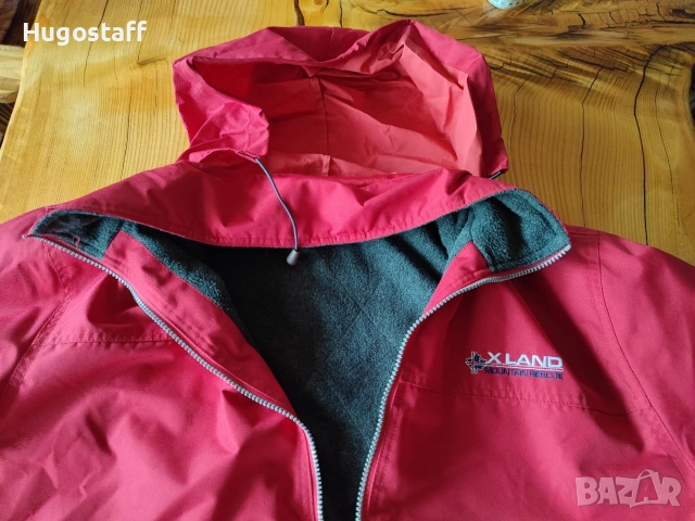 Мъжко топло Полярно Зимно Яке парка качулка XLand непромокаемо планински спасители Хл, снимка 5 - Якета - 52571910
