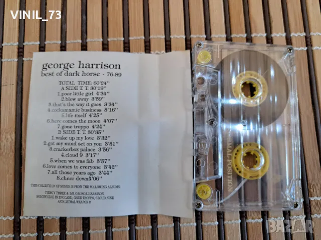 George Harrison – Best Of Dark Horse 1976-1989, снимка 3 - Аудио касети - 48742001