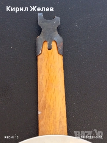 Махало за старинен стенен часовник рядко за КОЛЕКЦИЯ 50610, снимка 6 - Антикварни и старинни предмети - 51729410