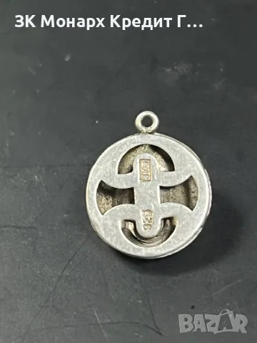 Сребърна висулка , снимка 2 - Колиета, медальони, синджири - 49487033