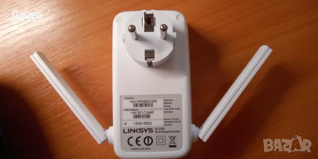 Linksys RE6400 AC1200 Dual-Band Wi-Fi Range Extender, Bridge, AP, снимка 2 - Рутери - 42075042