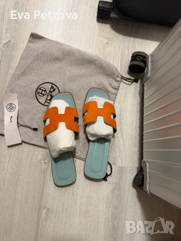 Hermes Oran дамски чехли 38, снимка 2 - Чехли - 53812102