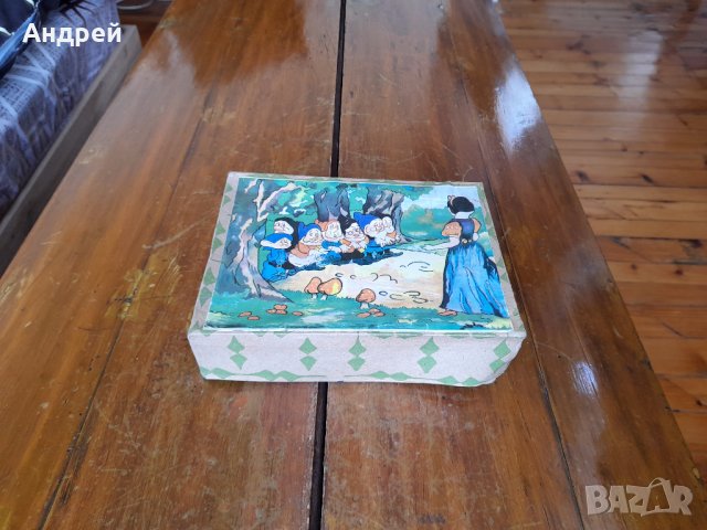Стара детска игра с кубчета #4, снимка 1 - Антикварни и старинни предмети - 41066828