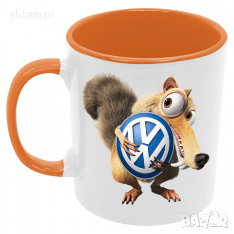 Чаша VW Scrat, снимка 4 - Чаши - 36146748