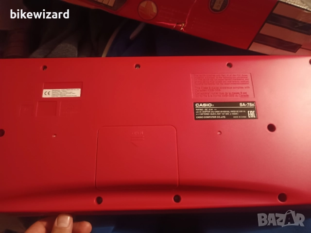 CASIO SA-78 синтезатор НОВ С ПРОБЛЕМ, снимка 2 - Синтезатори - 52217834