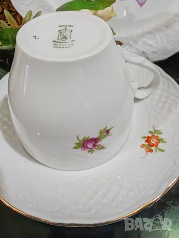 Приказно красиви тройни сетове за чай и кафе.Schumann Bavaria - 1960- 1970. , снимка 11 - Чаши - 49184984