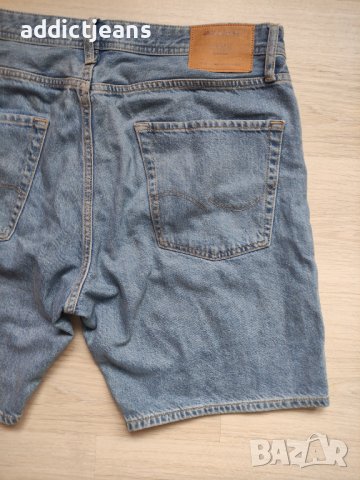 Мъжки къси дънки Jack&Jones размер L, снимка 6 - Къси панталони - 41078914