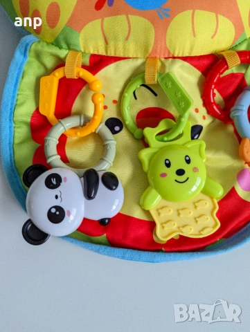 Бебешка възглавница за игра по корем, снимка 3 - Дрънкалки и чесалки - 53572190