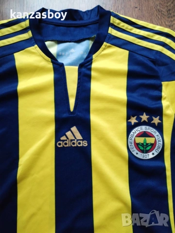 adidas Fenerbahce Home 2015 - 2016 - страхотна футболна тениска XS КАТО НОВА , снимка 2 - Тениски - 53373166