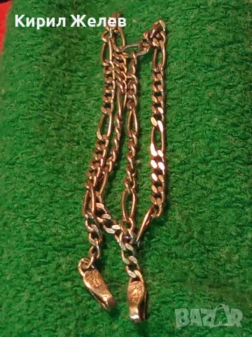 СТАРА СРЕБЪРНА ГРИВНА СРЕБРО 925 КЛАСИЧЕСКА КАРТИЕ ПЛЕТКА с НУЖДА от ЗАКОПЧАЛКА 27173, снимка 12 - Антикварни и старинни предмети - 49551754