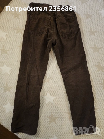 Кафяви детски джинси L.O.G.G., снимка 4 - Детски якета и елеци - 53383609