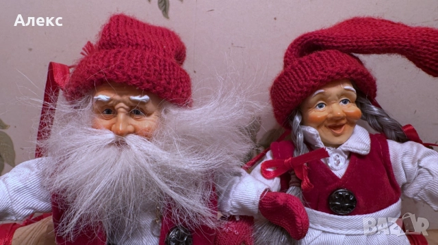 Bebе Paul Bonner Норвегия– Коледни гномчета, пазители на дома, 1960г, снимка 6 - Декорация за дома - 52756212