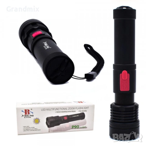Професионален фенер P90 Super light, снимка 2 - Къмпинг осветление - 53492732