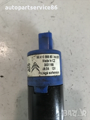 Помпа за чистачки Комби LHD за Peugeot 407 1.6 HDI (2005) 9641086680, снимка 2 - Части - 53737008