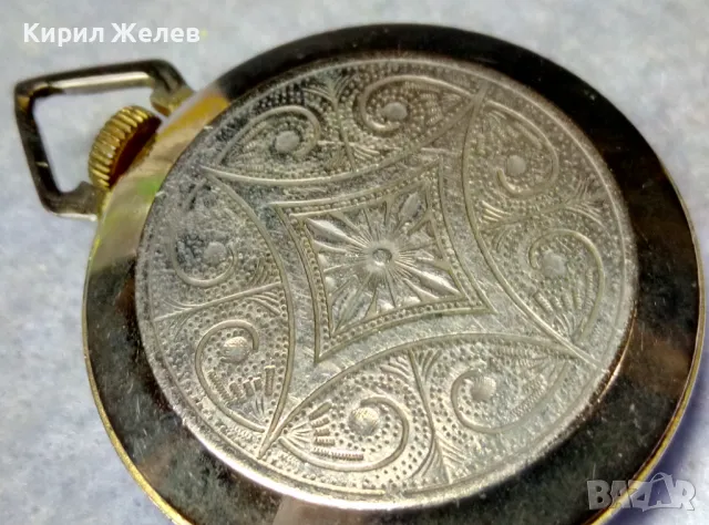 LUCERNE SWISS MADE Стар ОРНАМЕНТИРАН ЛЕКСОЗЕН ПОЗЛАТЕН ДЖОБЕН ЧАСОВНИК със СРЕБЪРЕН КАПАК 50136, снимка 2 - Антикварни и старинни предмети - 49487223