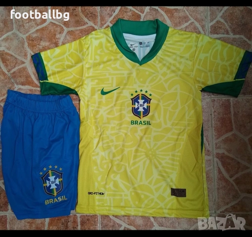 Бразилия ❤️⚽️ детско юношески футболни екипи , снимка 3 - Футбол - 36833710