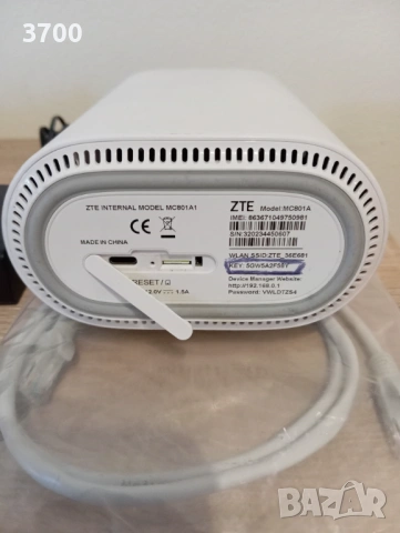 ZTE 5G рутер за SIM карти на Yettel, снимка 7 - Рутери - 53386175