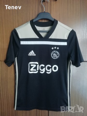 Ajax Amsterdam 2018/2019 Adidas оригинална рядка детска футболна тениска фланелка Аякс 164см - 13-14