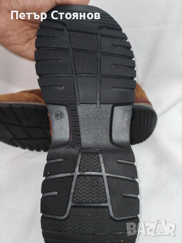 Удобни мъжки спортно-елегантни обувки от естествена кожа Hush Puppies №46, снимка 9 - Спортно елегантни обувки - 53629976