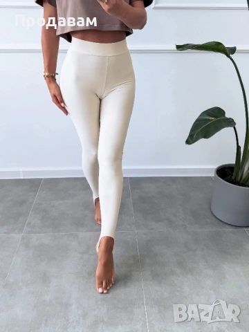 Клин с ластик черен/кафяв/шампанско, снимка 4 - Клинове - 52547641