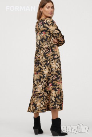 Широка дълга рокля