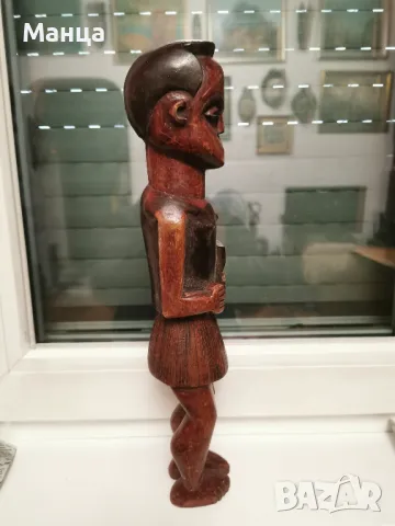 Африканска фигура Ашанти от Гана, снимка 2 - Антикварни и старинни предмети - 48023053