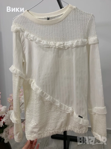 Алеса Alessa блуза в размер S, подходяща и за М, снимка 9 - Блузи с дълъг ръкав и пуловери - 52927969